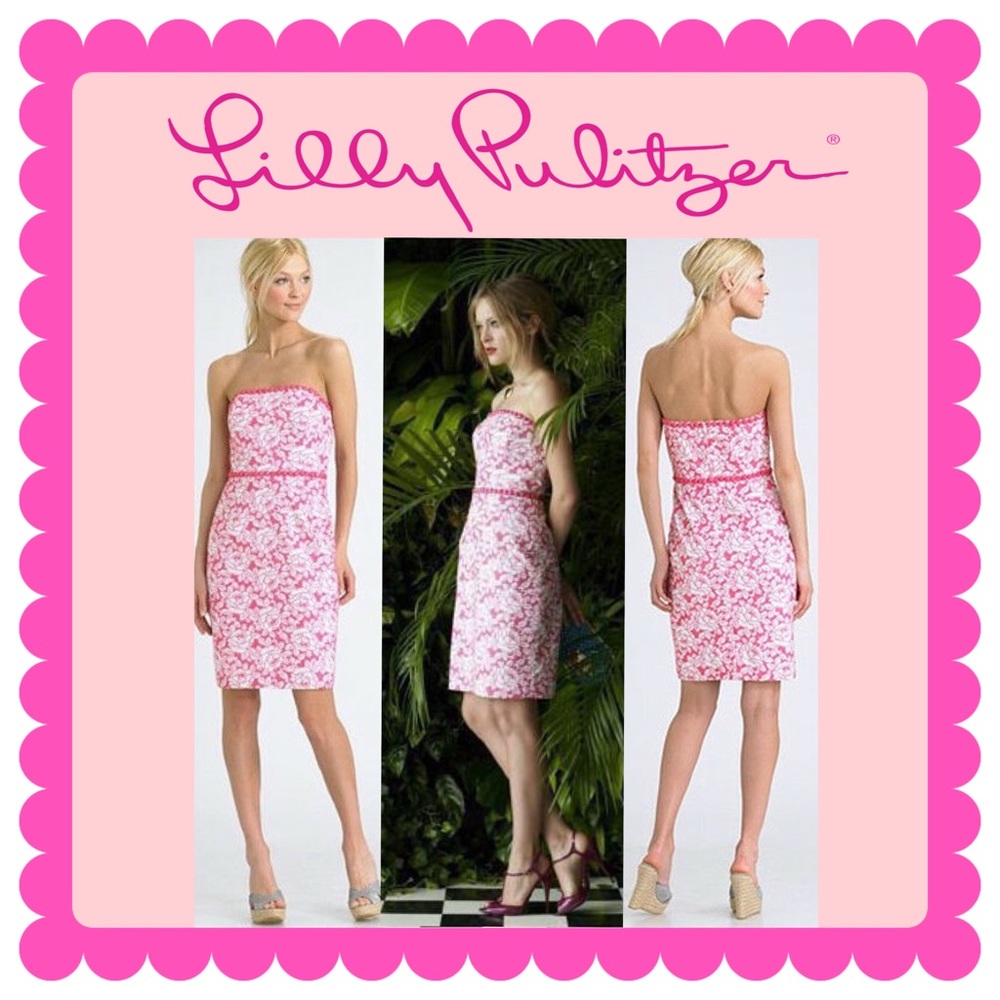 NWOT Lilly Pulitzer Allegra Holy Roses dress, 8